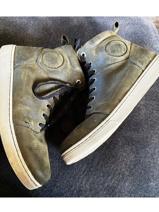 HARLEY DAVIDSON Men’s Grey Olive Riding Boots main image 4